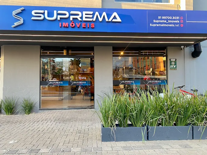 Fachada da Suprema Imóveis