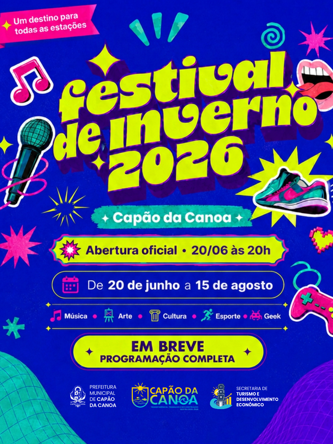 Imagem do post: Festival de Inverno Capão 2026: Guia Completo de Atrações